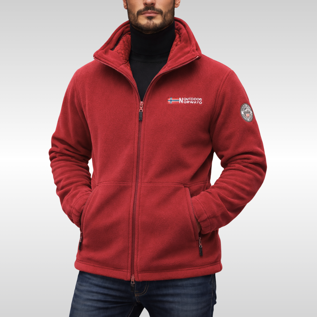 Elegante fleece jas