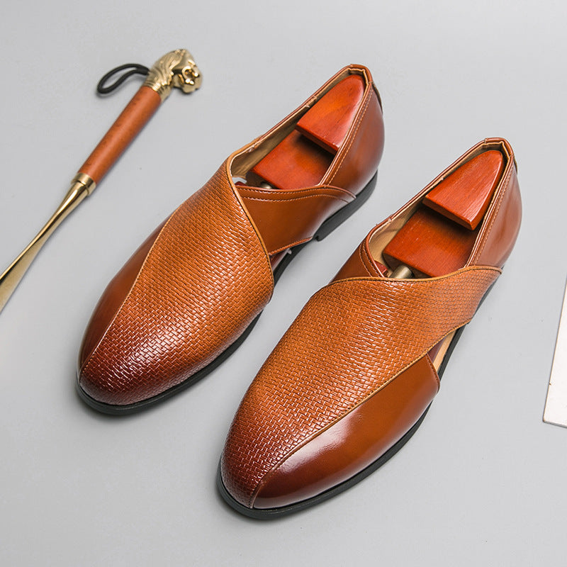 Vintage leren Loafers