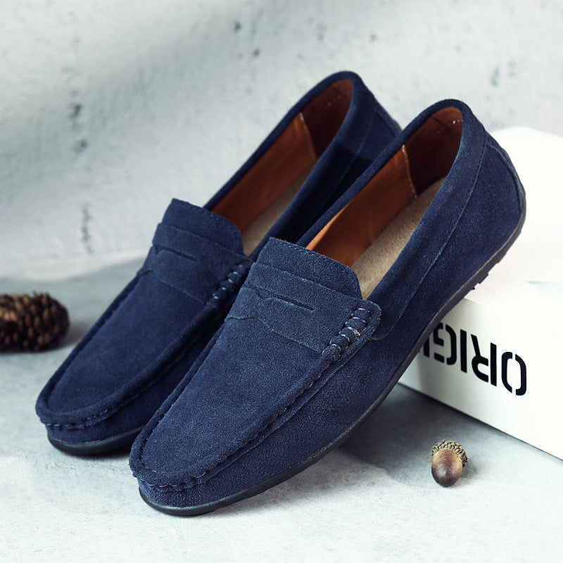 Retro suède heren Loafers