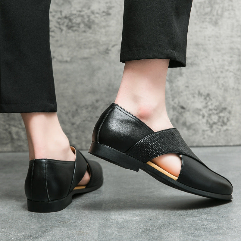 Vintage leren Loafers