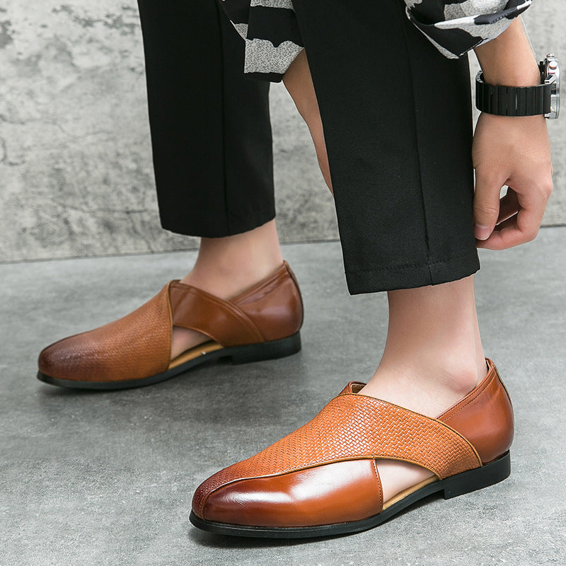 Vintage leren Loafers