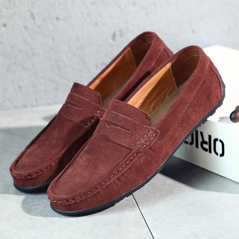 Retro suède heren Loafers