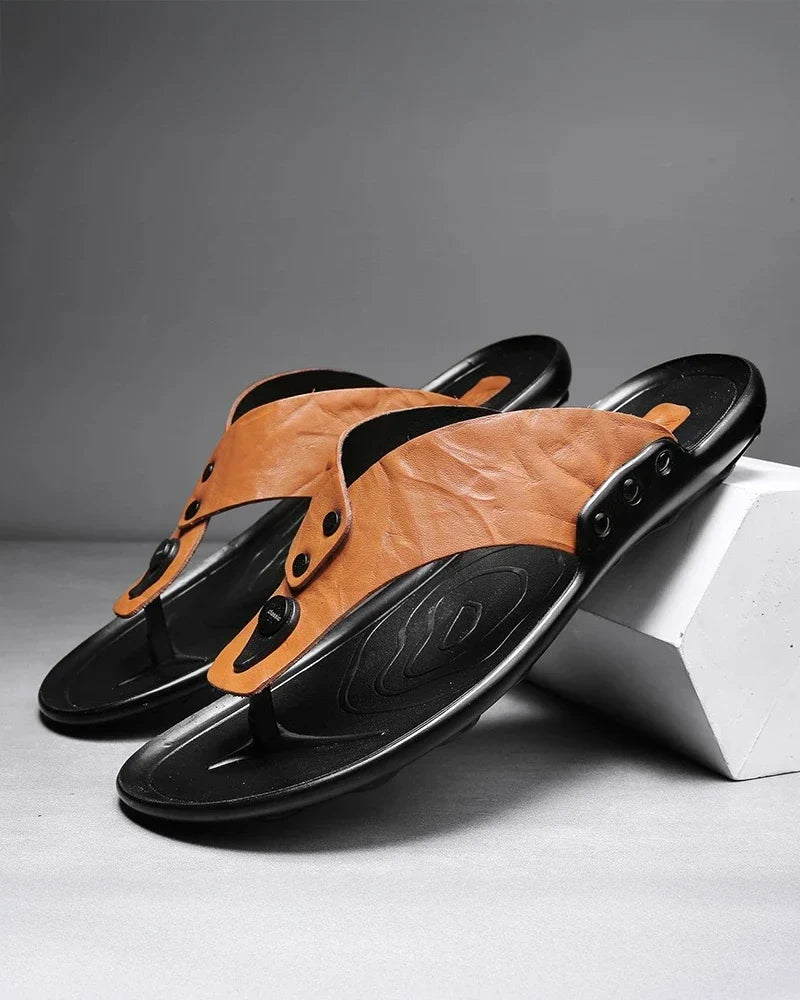 Elegante Leren Sandalen