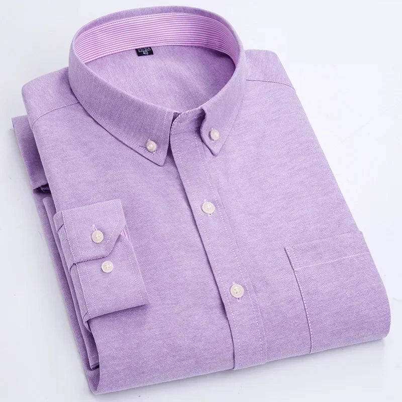 Katoenen shirt met lange mouwen