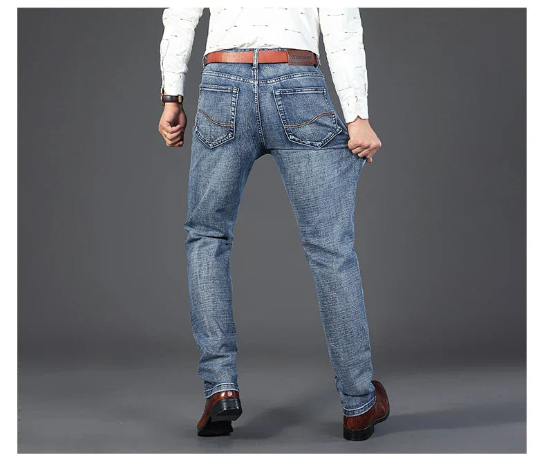 Denim spijkerbroek