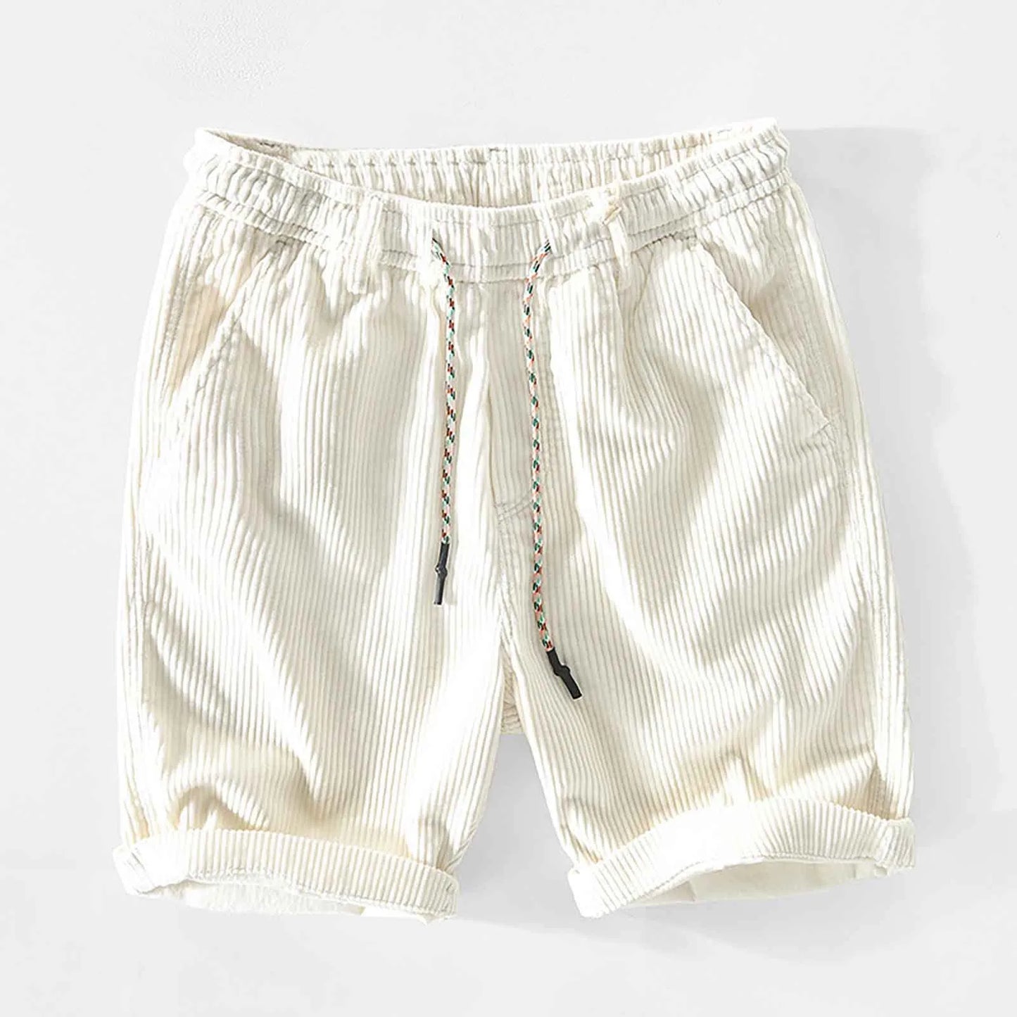 Elegante Corduroy Korte Broek