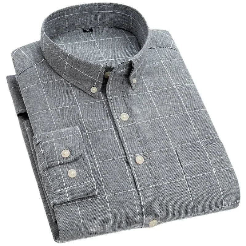 Katoenen shirt met lange mouwen