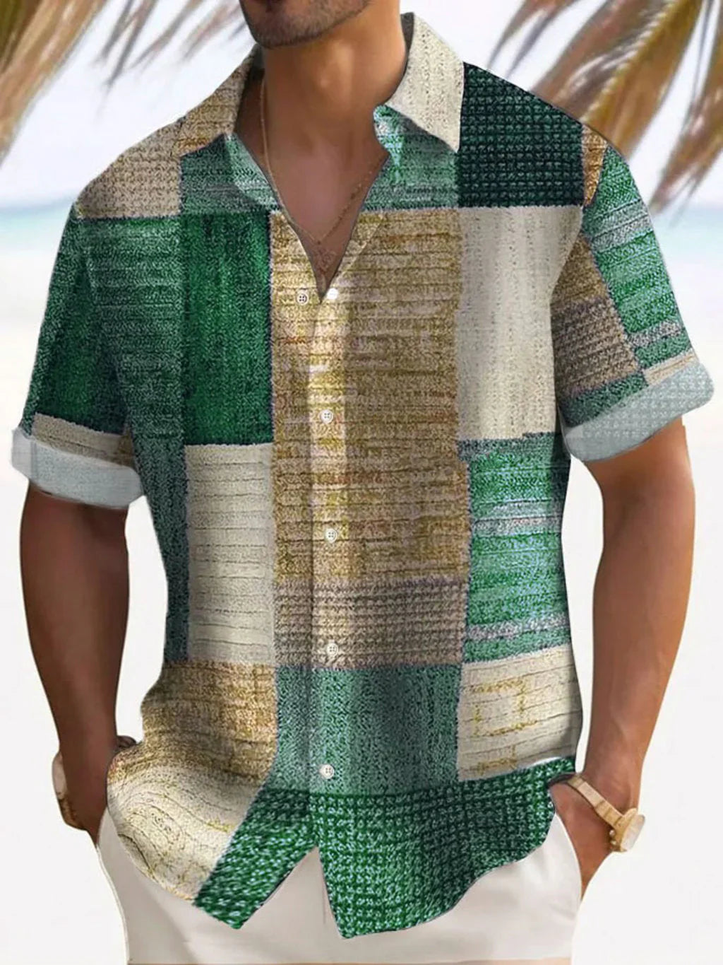 Elegant geruit overhemd