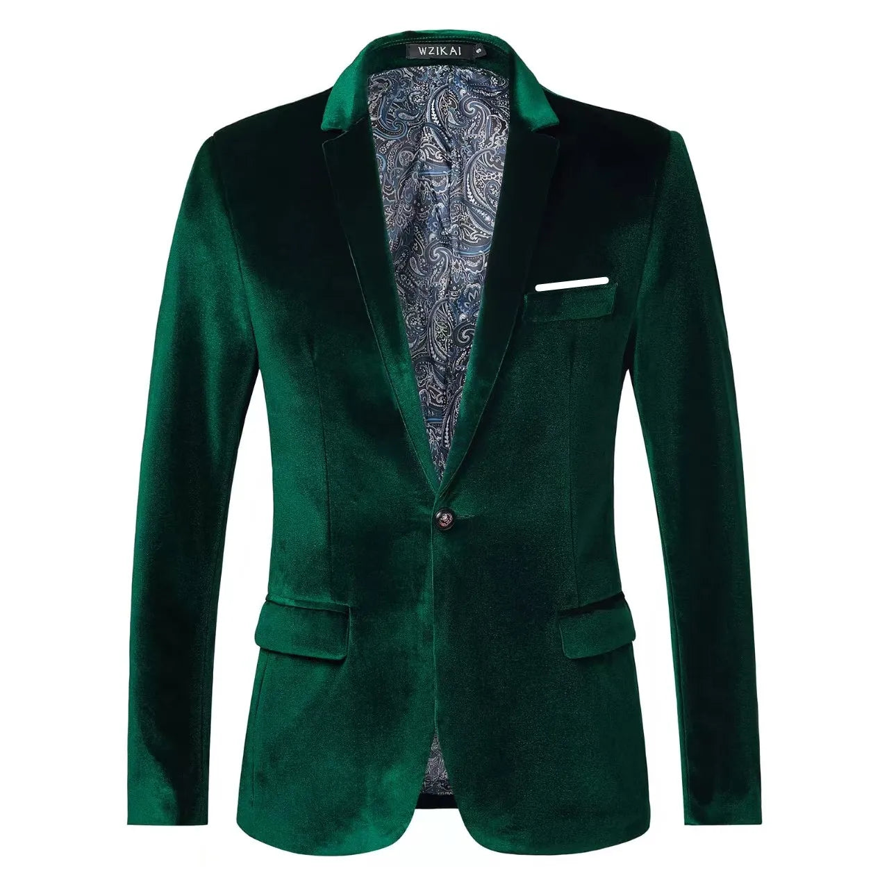 Elegante blazer van fluweel