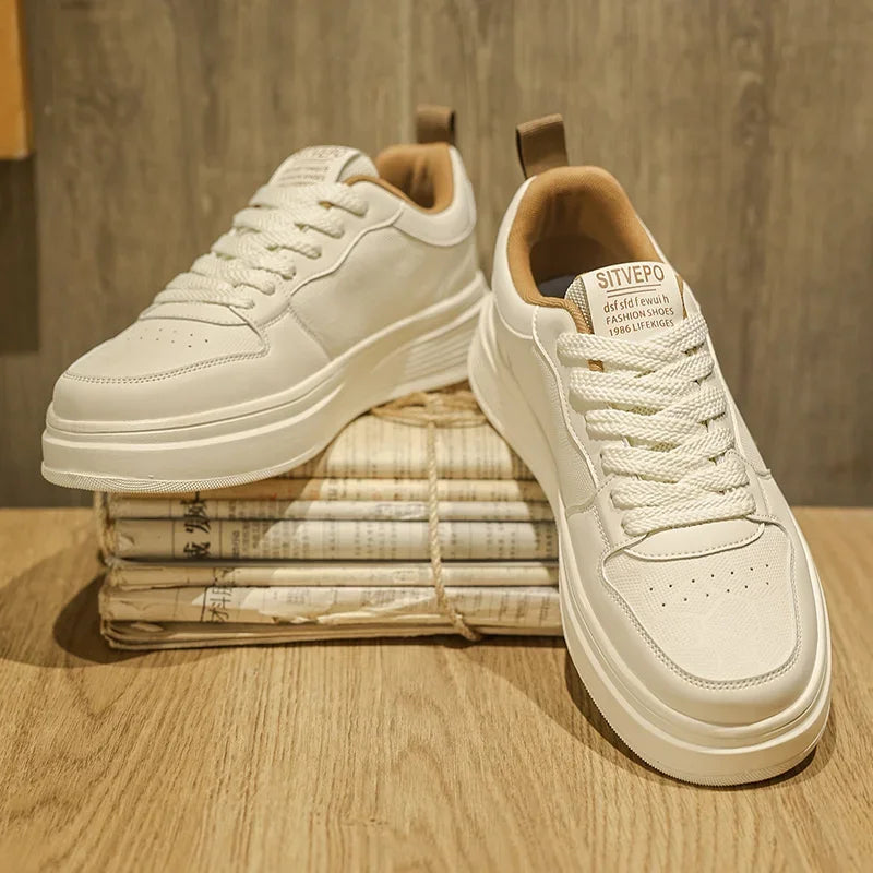 Elegante Leren Sneakers