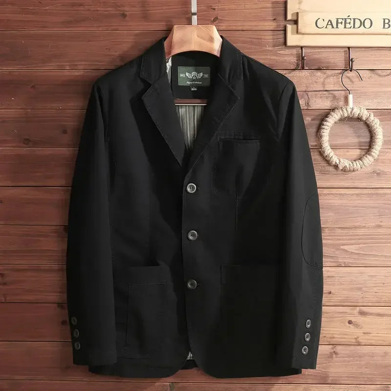 Italiaanse katoenen blazer