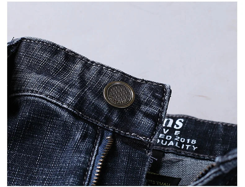Denim spijkerbroek