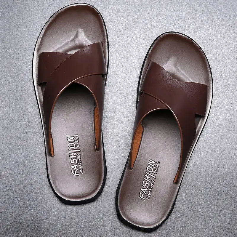 Elegante Leren Sandalen