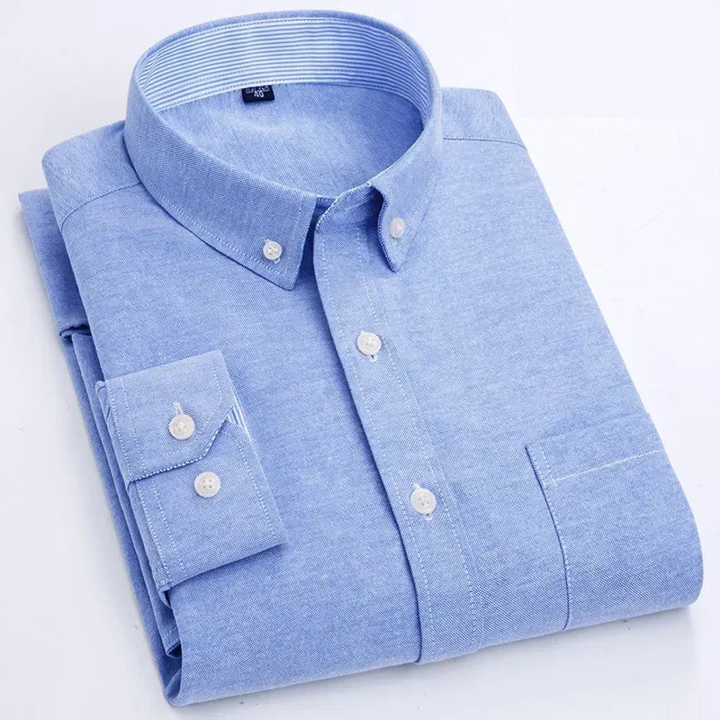 Katoenen shirt met lange mouwen