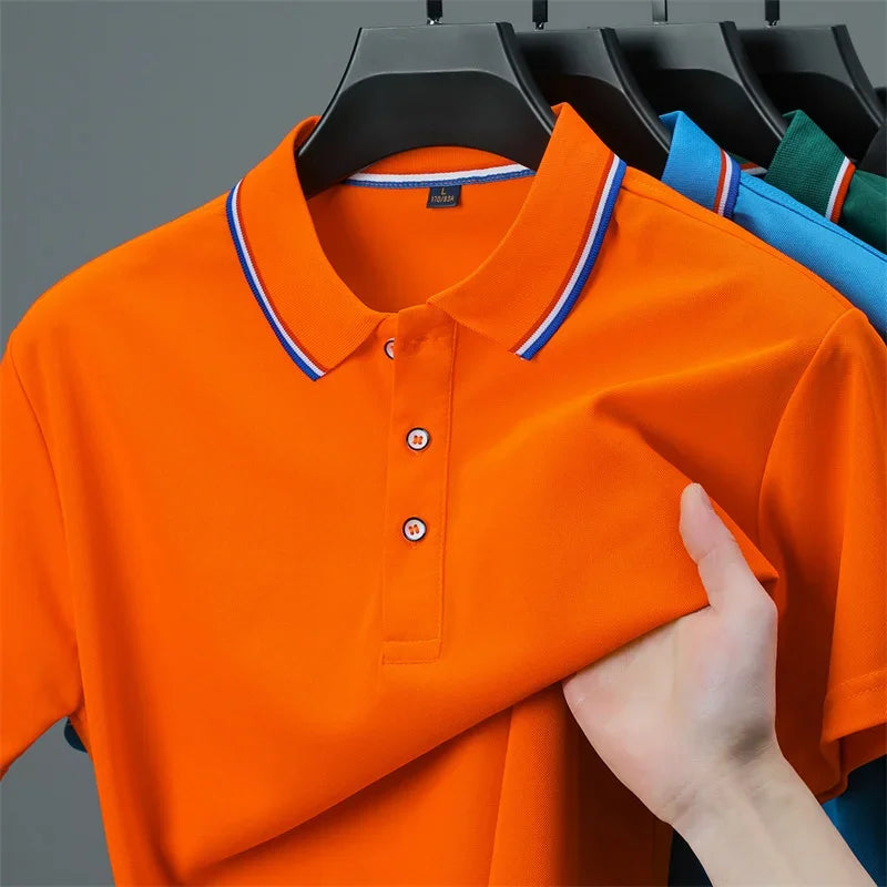 Casual zomer poloshirt