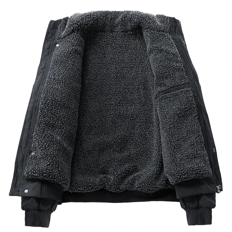 Elegante pufferjas met fleecevoering