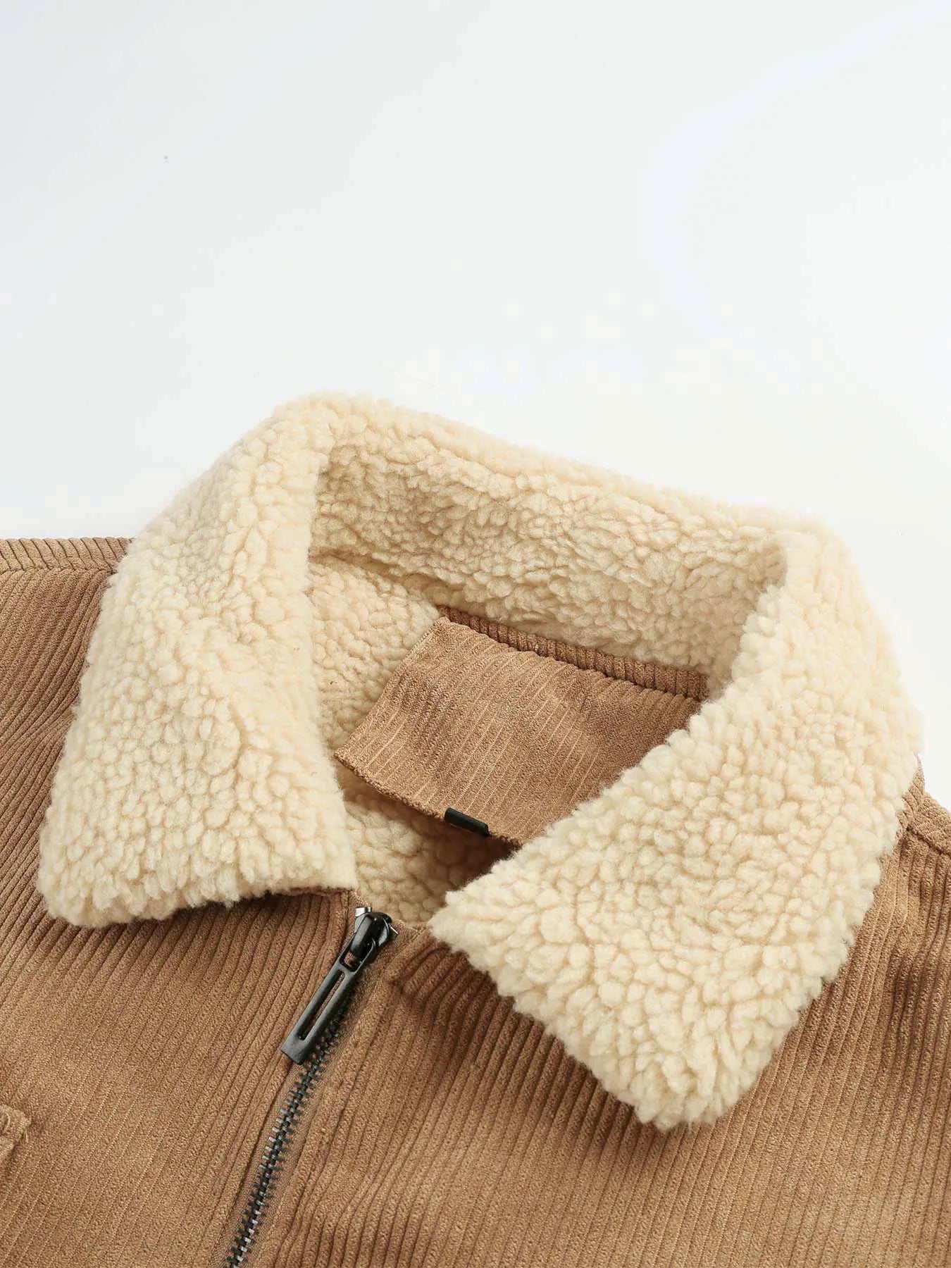 Elegant Corduroy Jasje