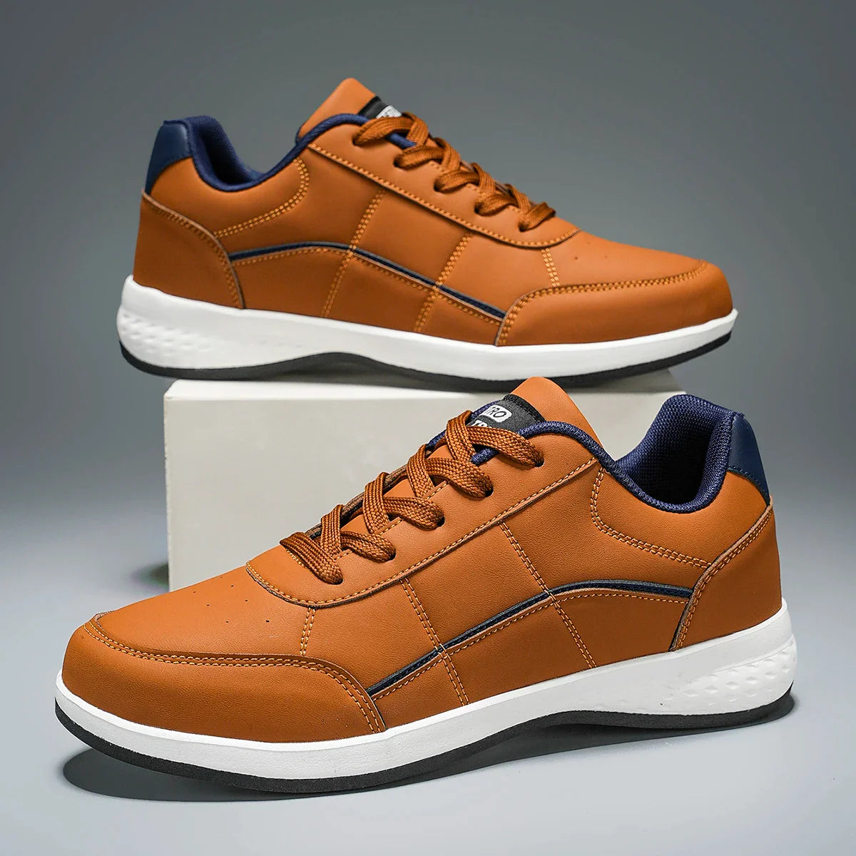Stijlvolle Leren Sneakers