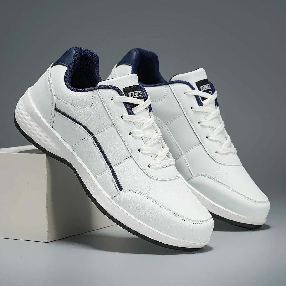 Stijlvolle Leren Sneakers