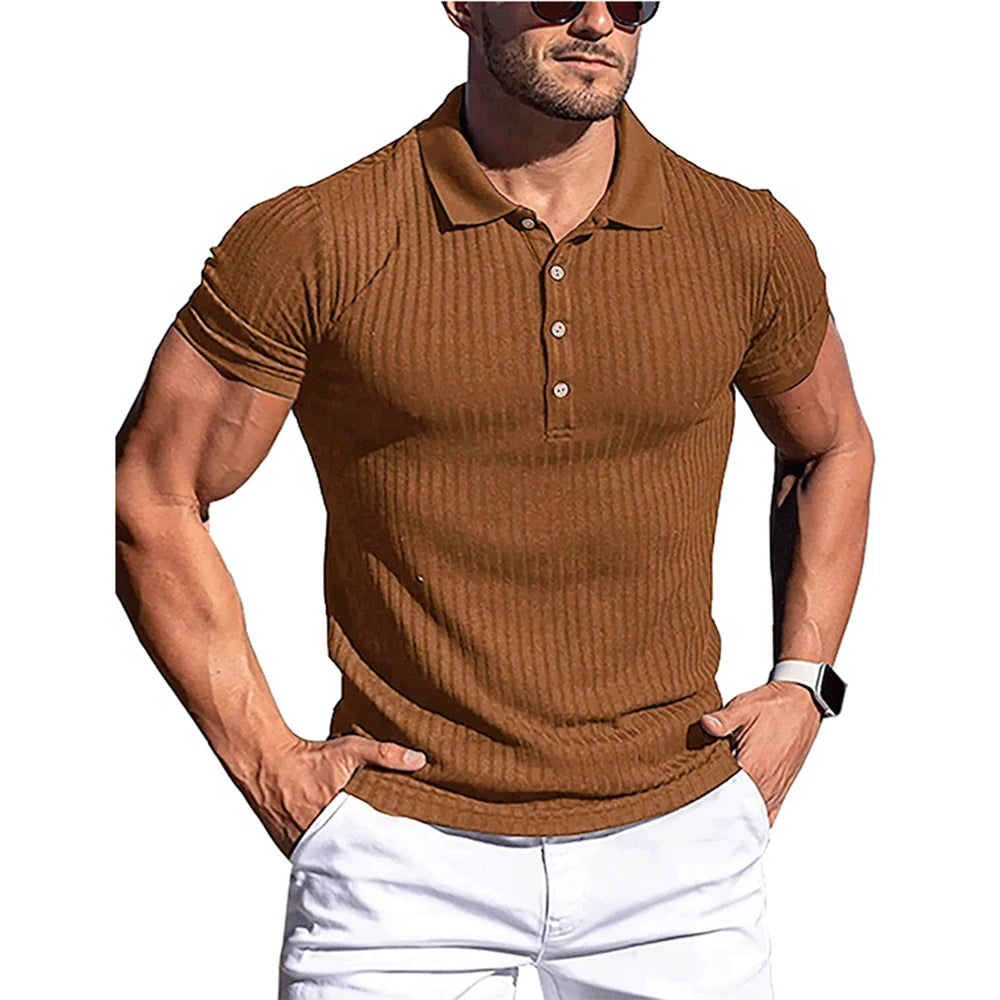 Elegant gestreept poloshirt