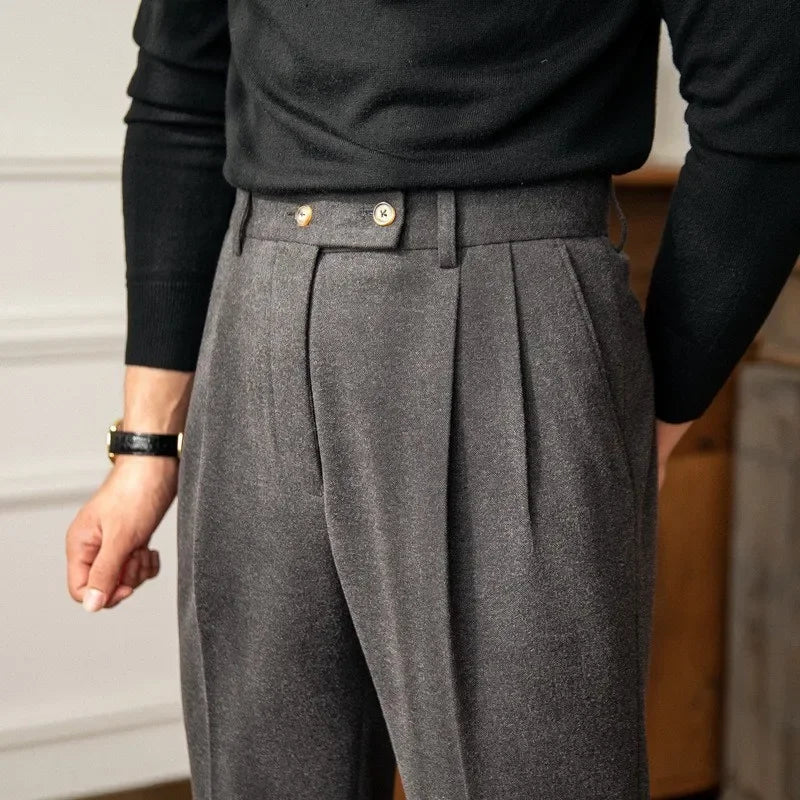 Chique broek met hoge taille