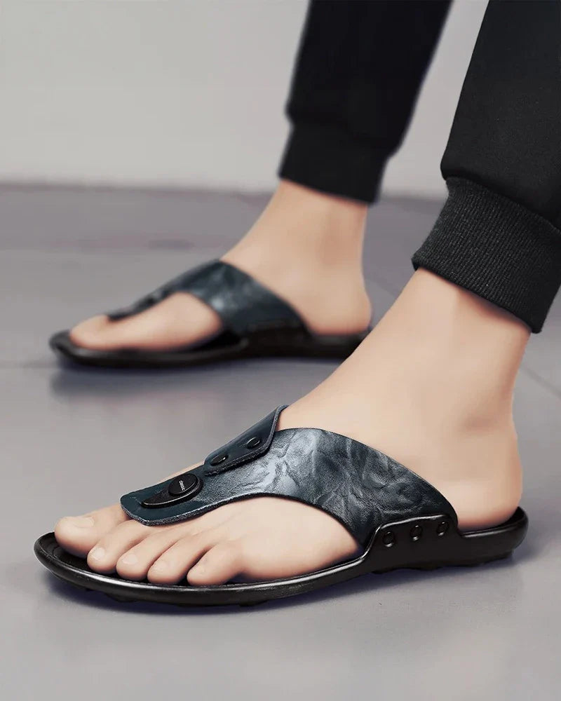 Elegante Leren Sandalen