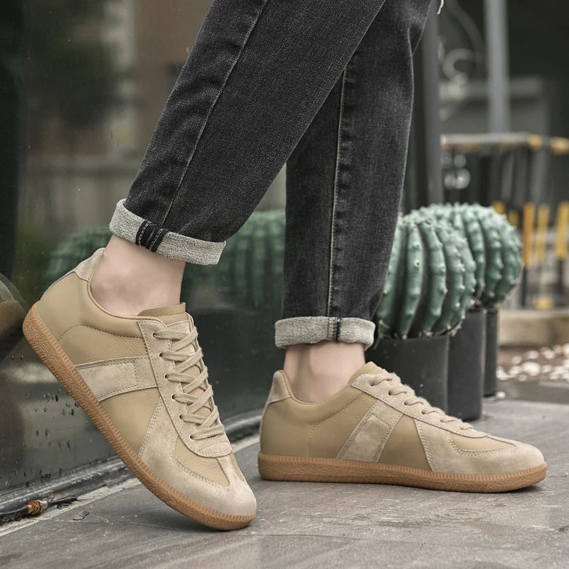 Leren wandelschoenen