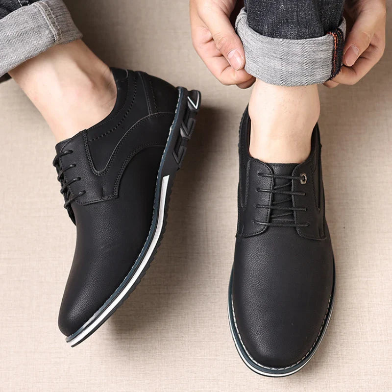 Italiaanse leren schoenen