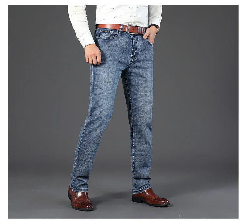Denim spijkerbroek