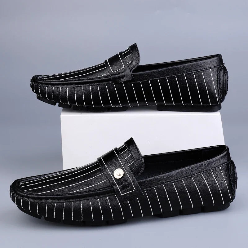 Chique leren Loafers