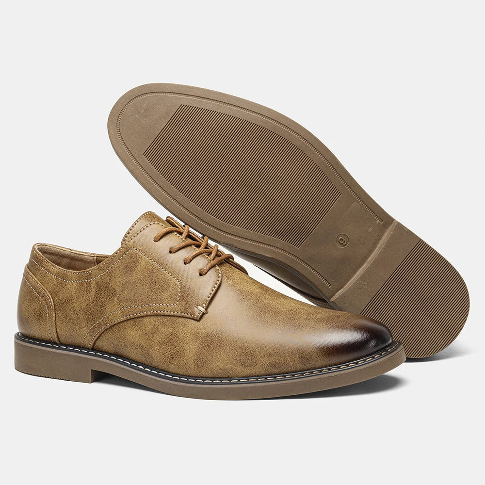 Casual leren nette schoenen