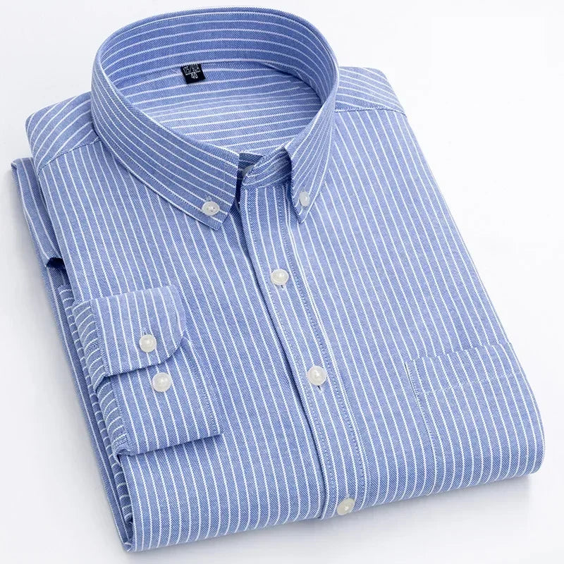 Katoenen shirt met lange mouwen