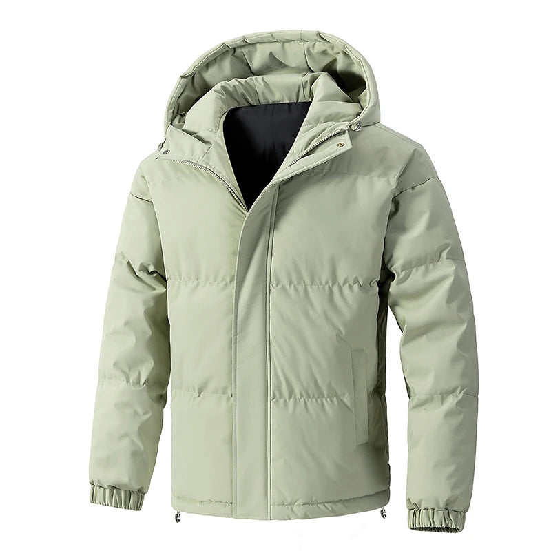 Elegante parka met capuchon