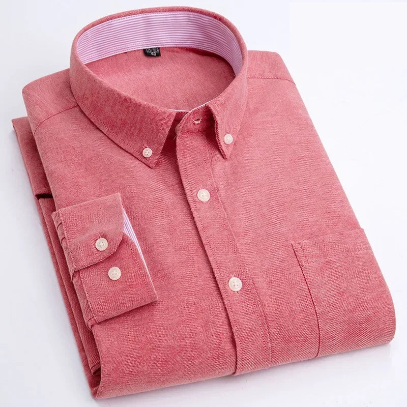 Katoenen shirt met lange mouwen