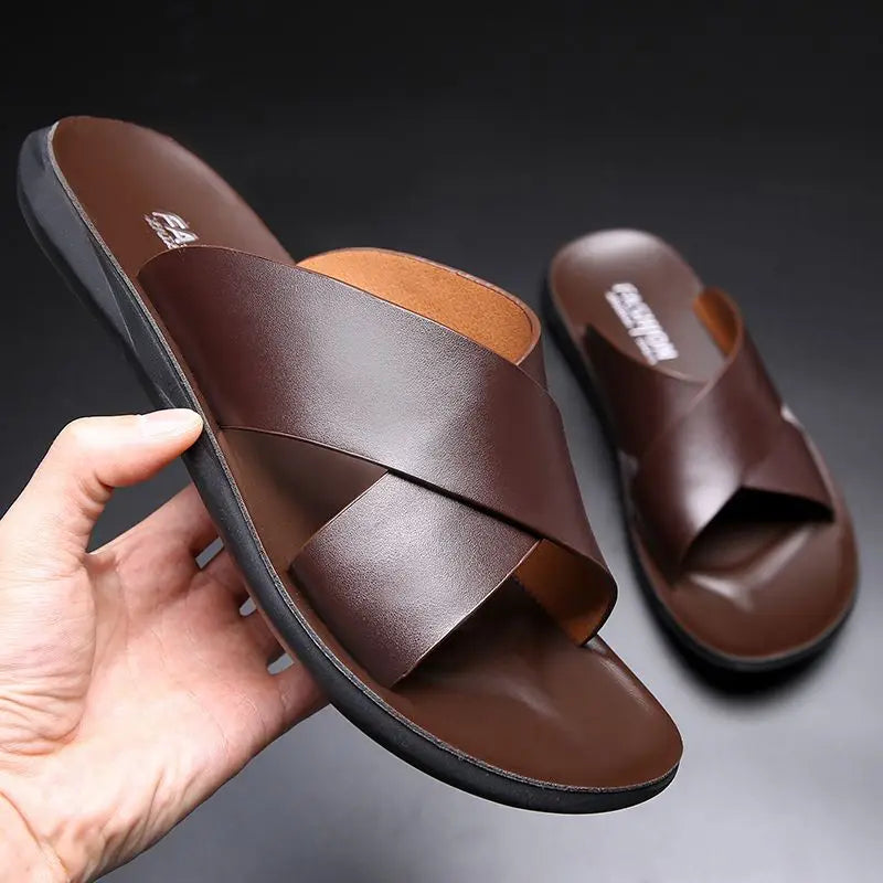 Elegante Leren Sandalen