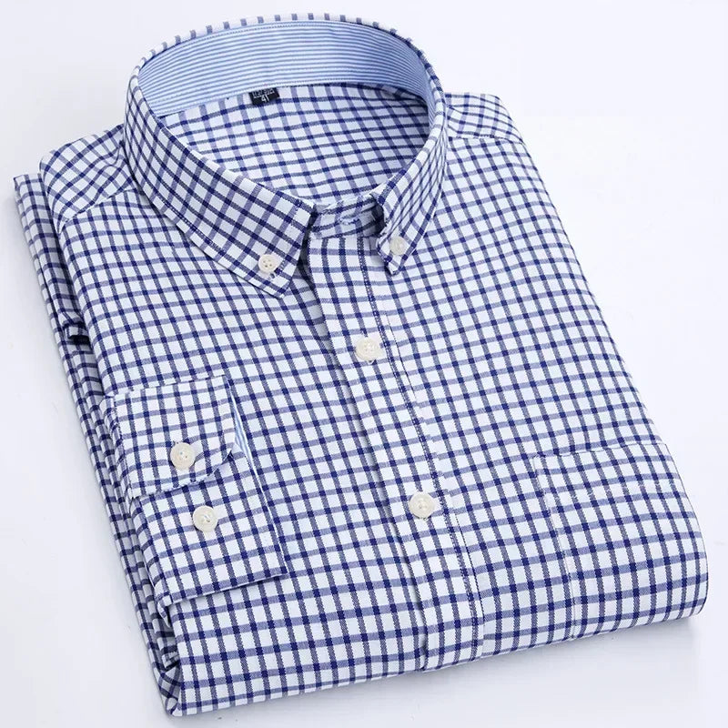 Katoenen shirt met lange mouwen
