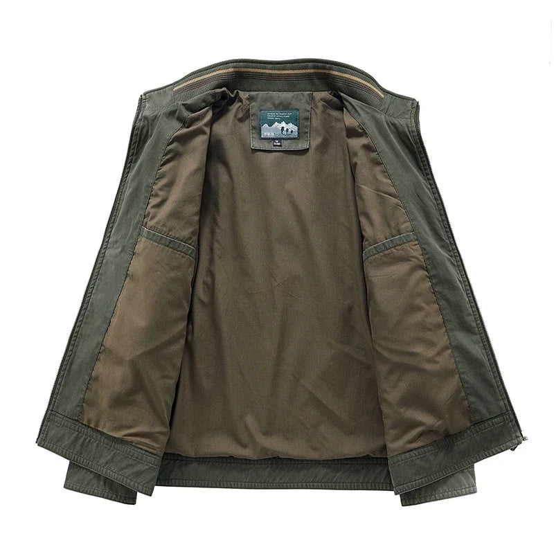 Casual gewatteerd bomberjack