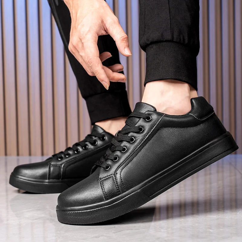 Casual leren schoenen