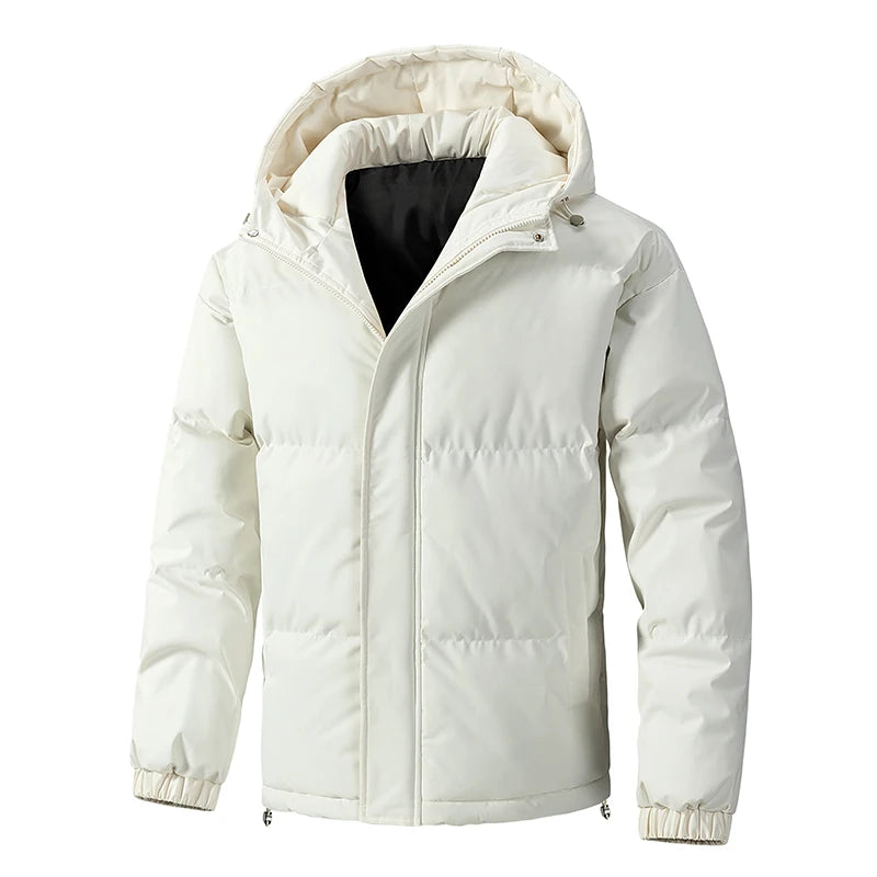 Elegante parka met capuchon