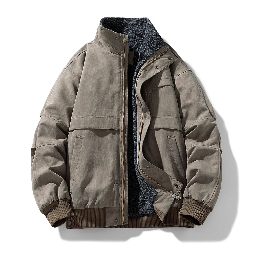 Elegante pufferjas met fleecevoering