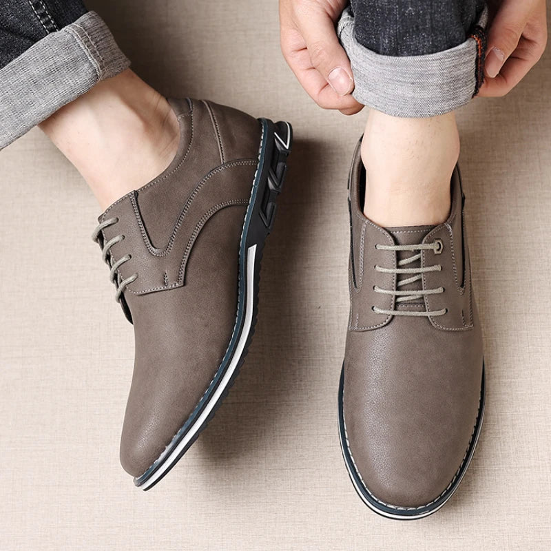 Italiaanse leren schoenen
