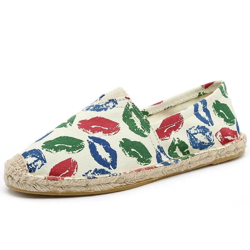 Elegante Espadrilles Canvas
