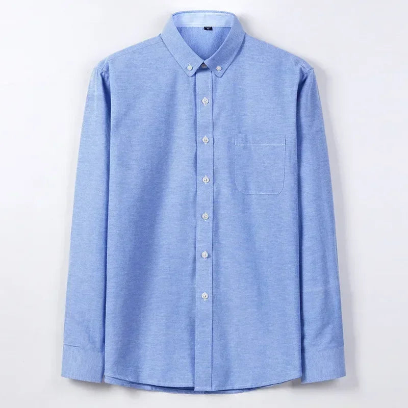 Katoenen shirt met lange mouwen