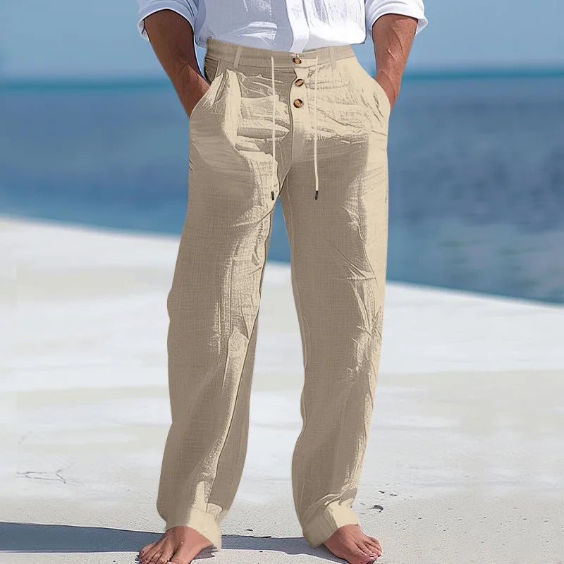 Linnen zomerbroek