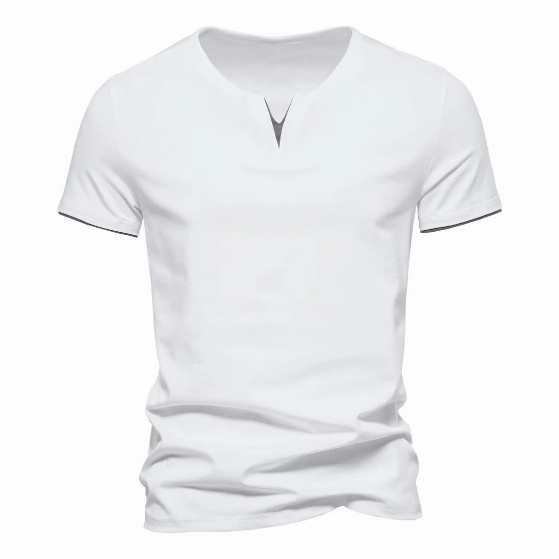 Elegant shirt met V-hals