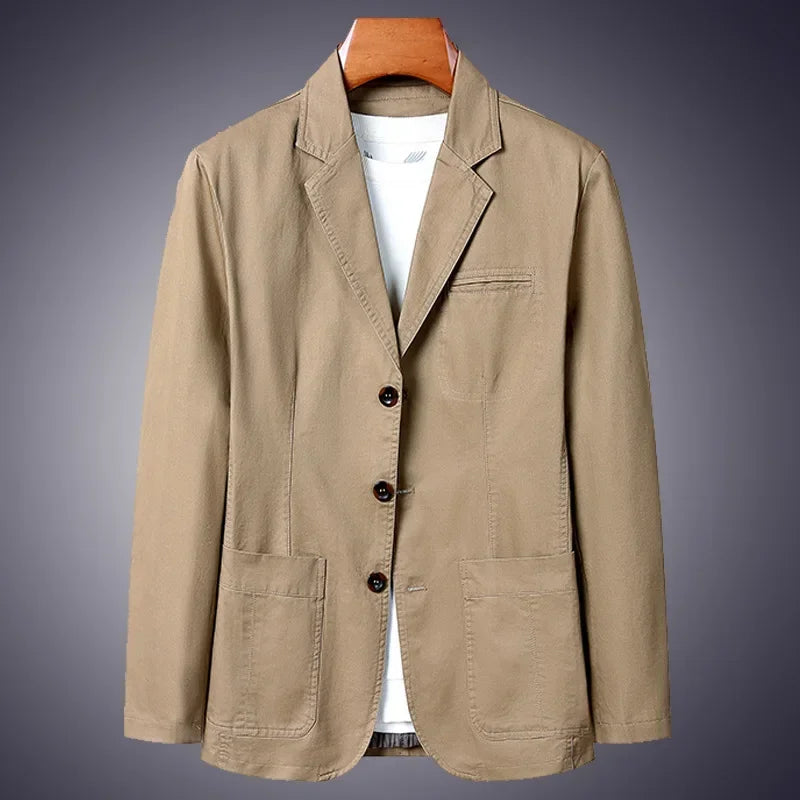 Elegante katoenen blazer