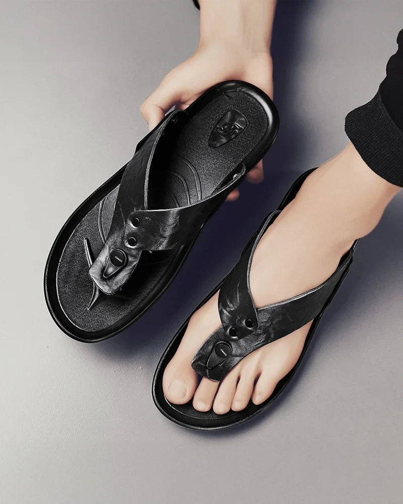 Elegante Leren Sandalen
