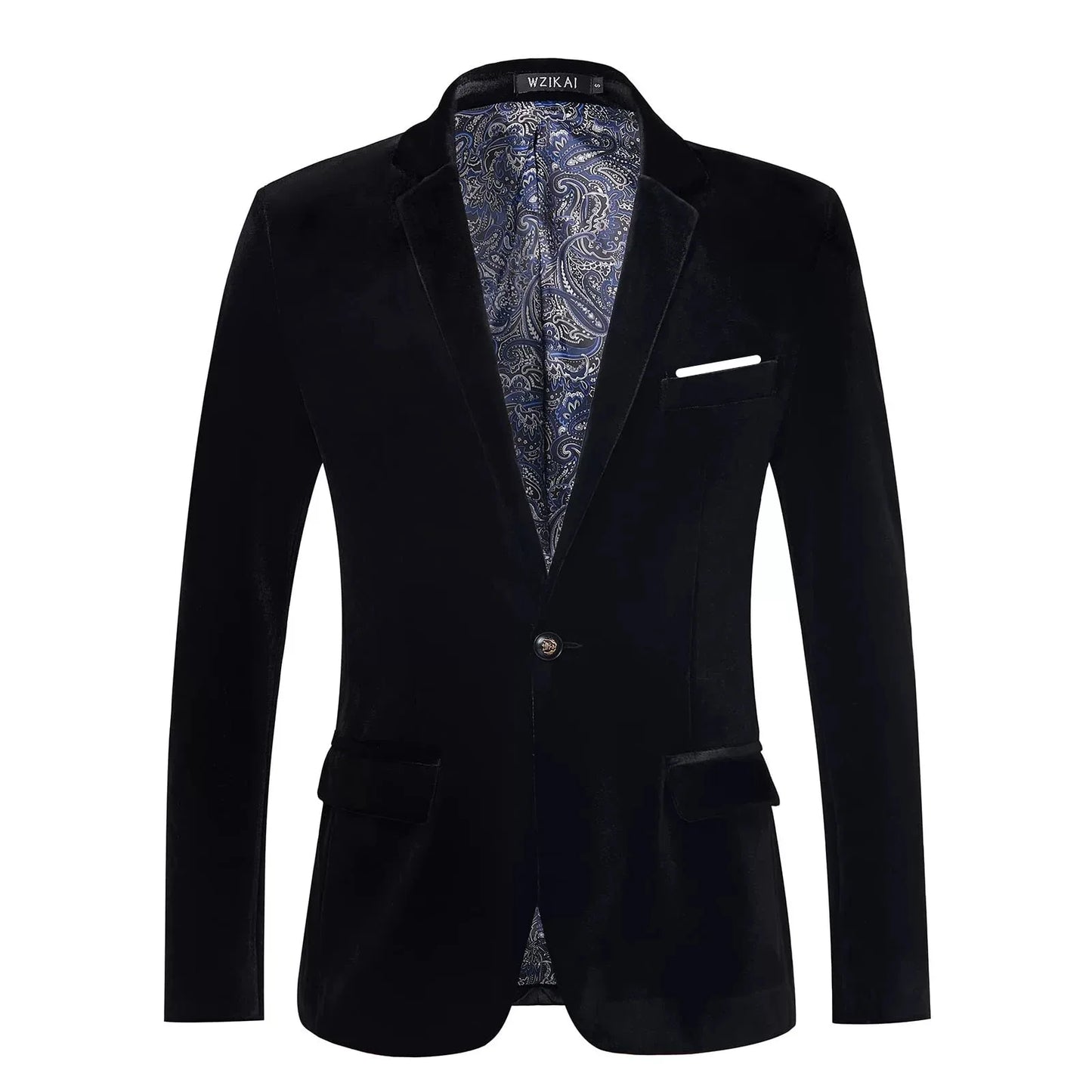Elegante blazer van fluweel