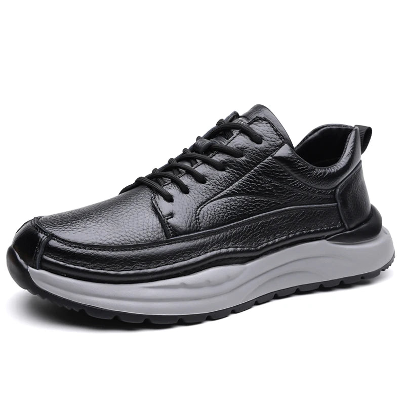 Klassieke leren herenschoenen