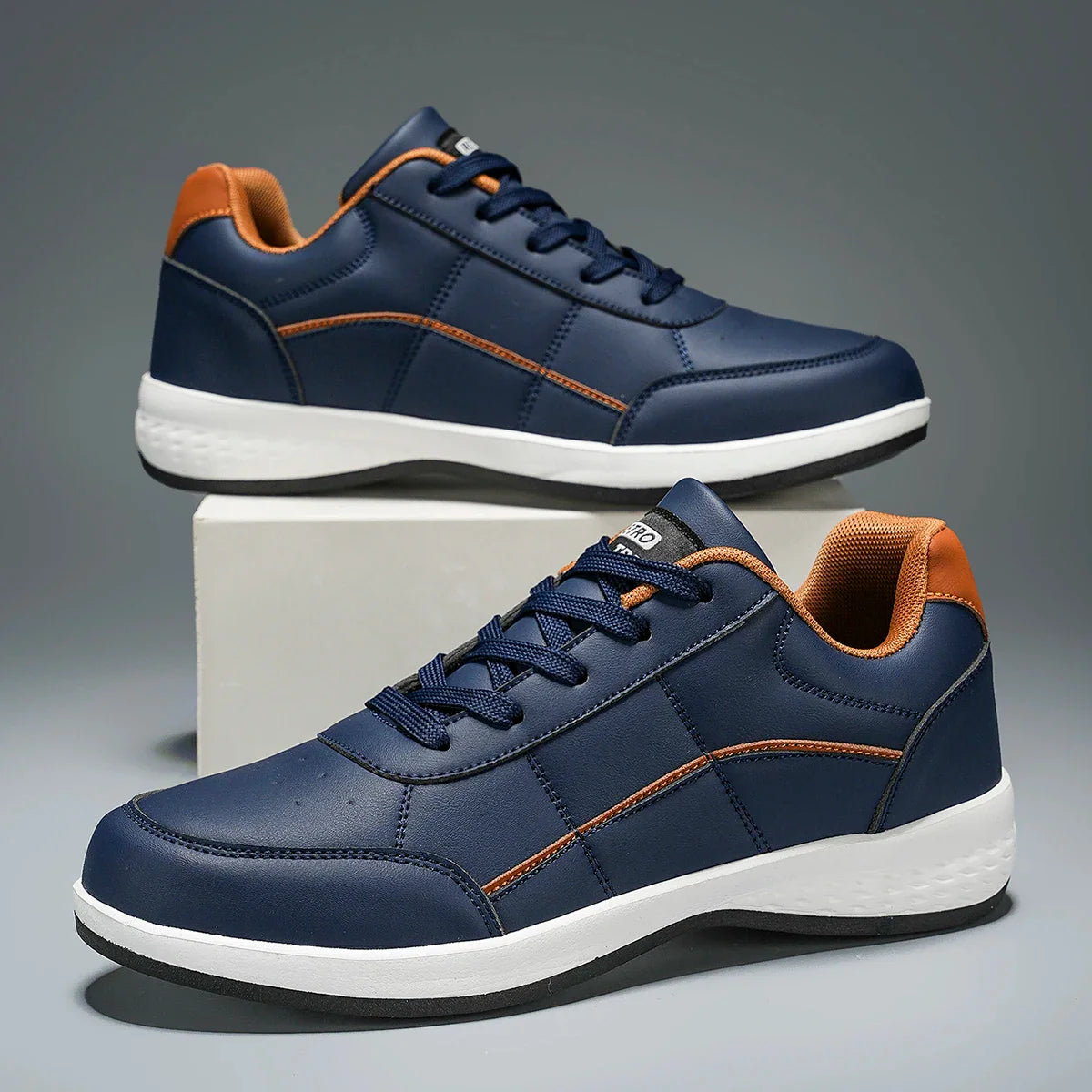 Stijlvolle Leren Sneakers